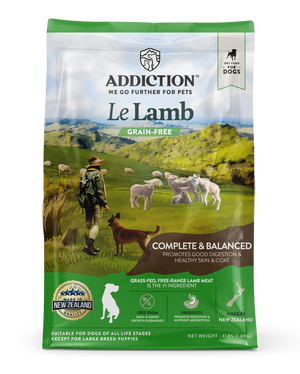 Addiction Biscuits Addiction Le Lamb Grain Free Dog Food 1.8kg