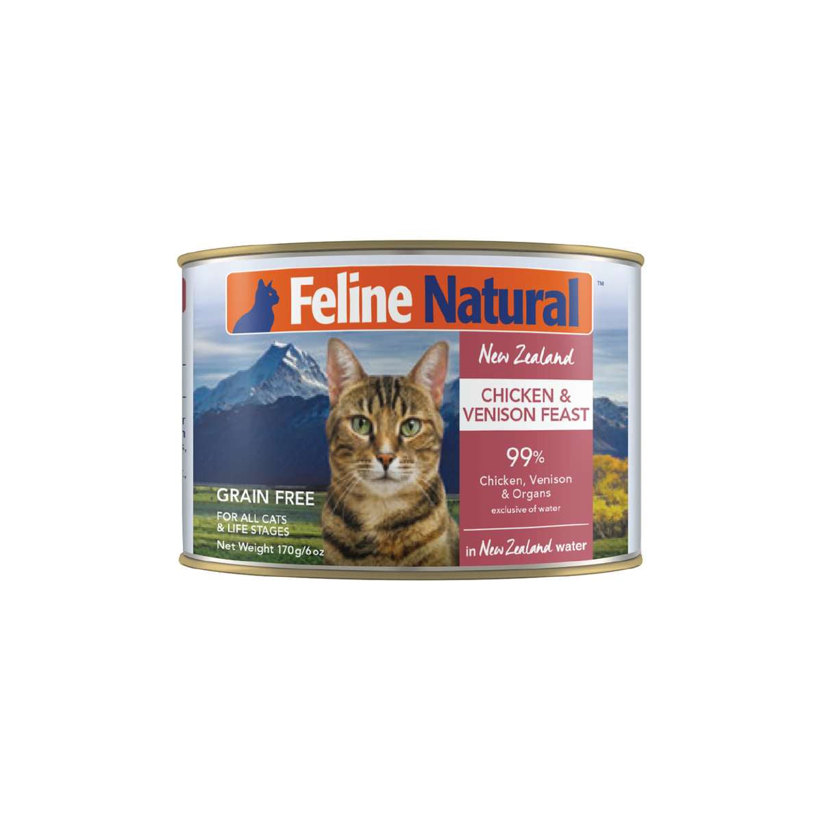 Feline Natural Canned Food Feline Natural Chicken & Venison Canned Food 170g