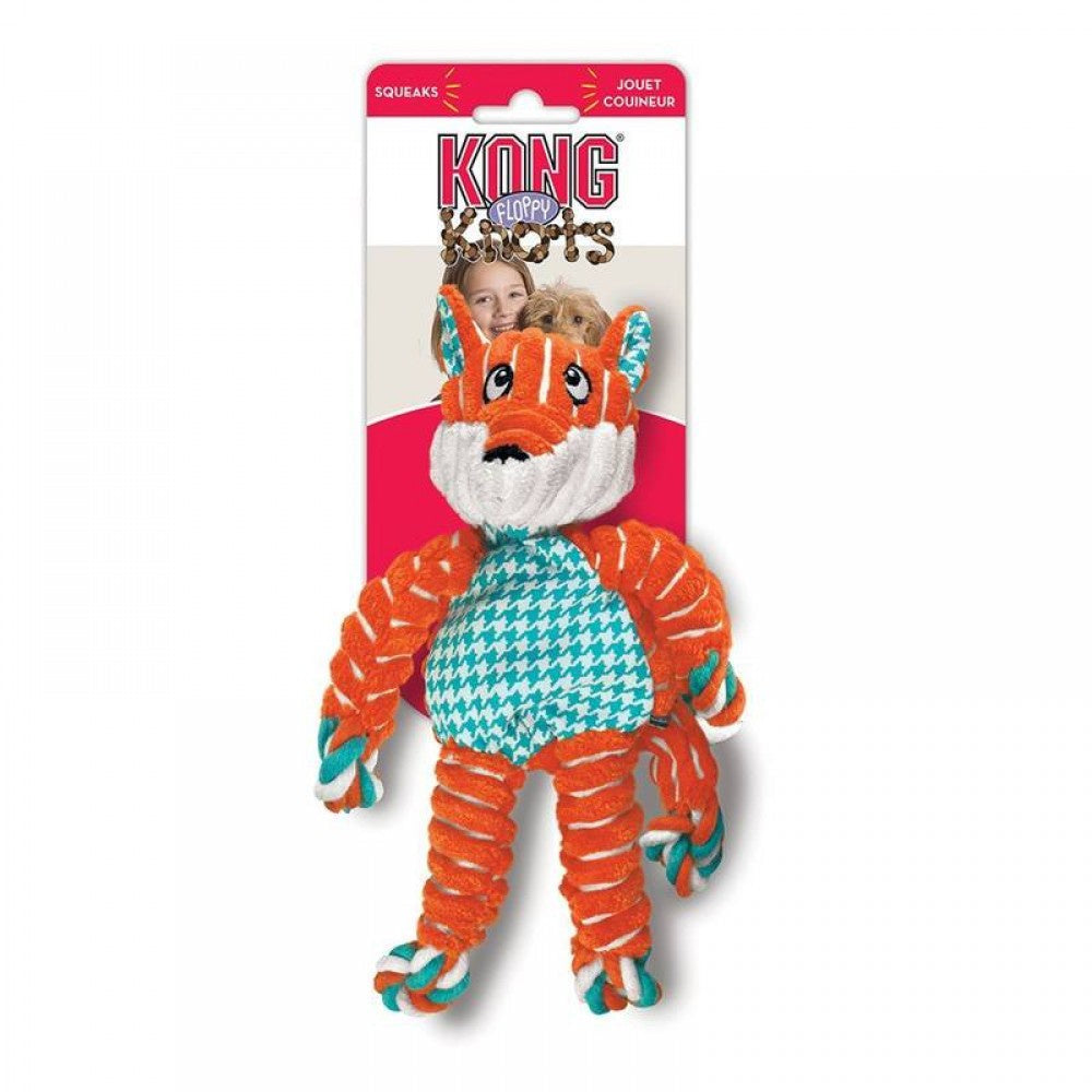 Kong Toys Kong Floppy Knots Fox Small / Med