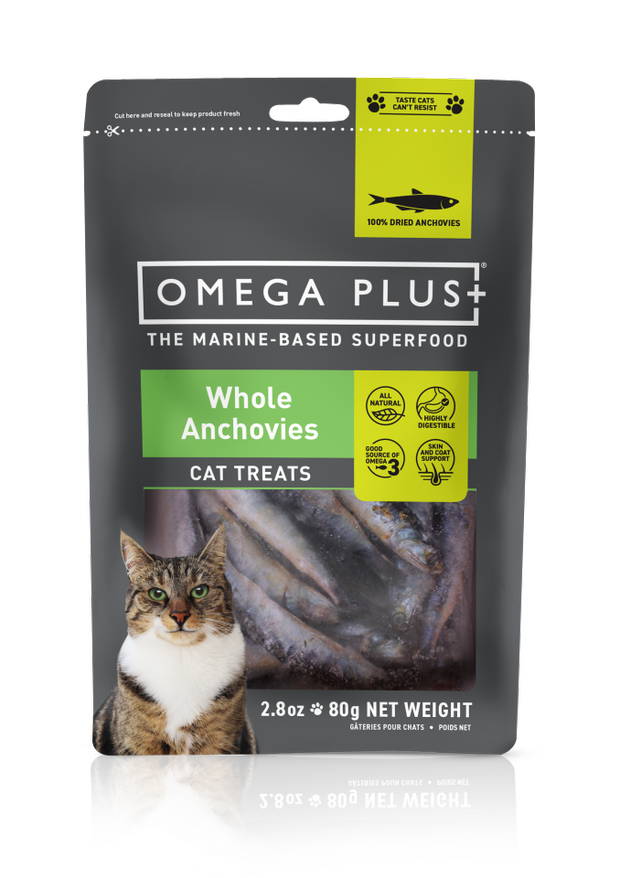 omegaplus Treats Omegaplus Cat Treats Whole Anchovies 80g