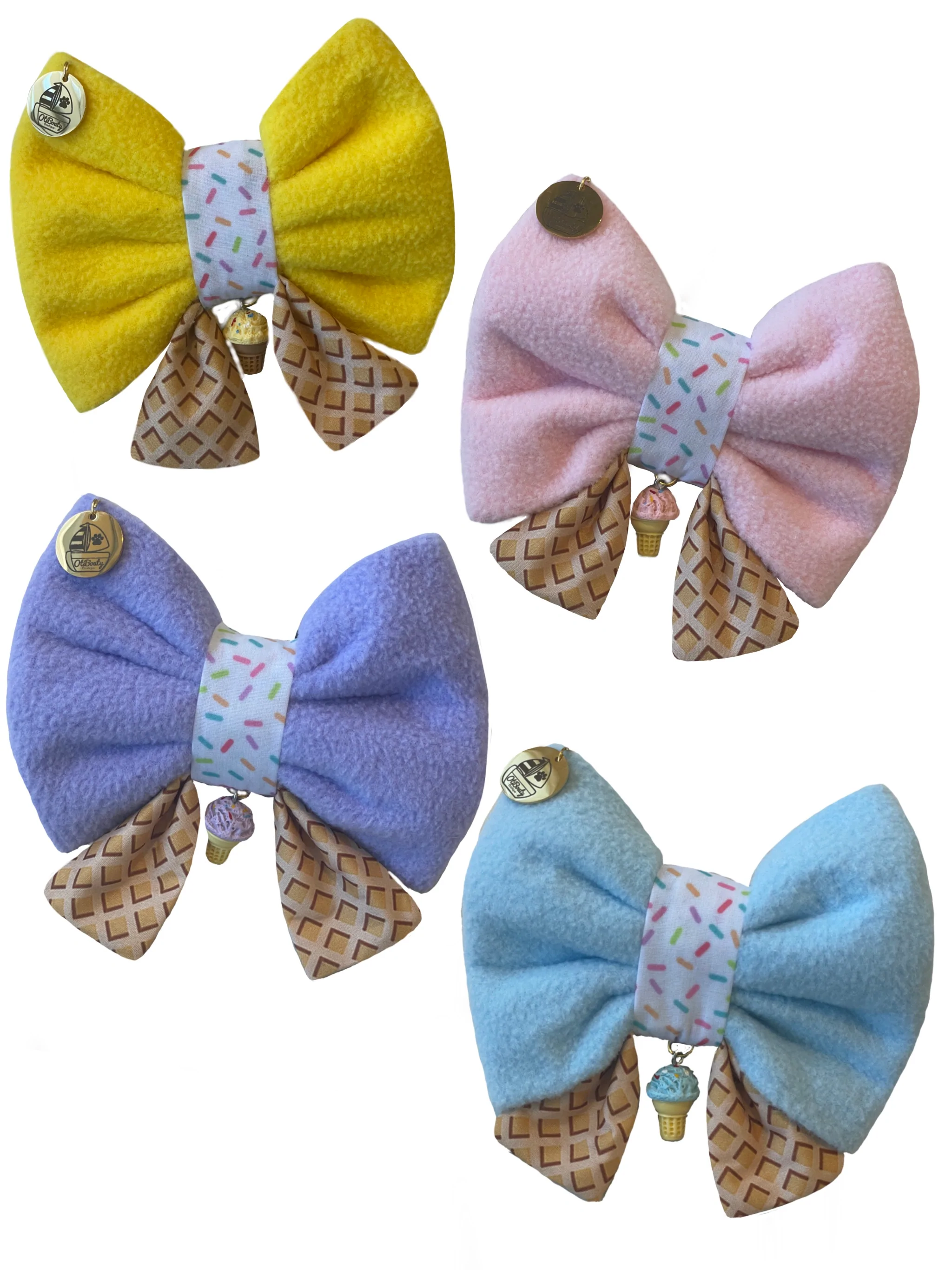 OtiBoaty Apparel Ice Cream Bow