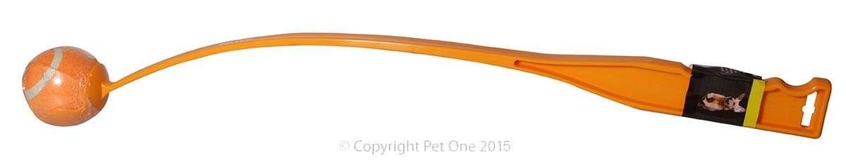 Pet One Toys blue Launch A Ball