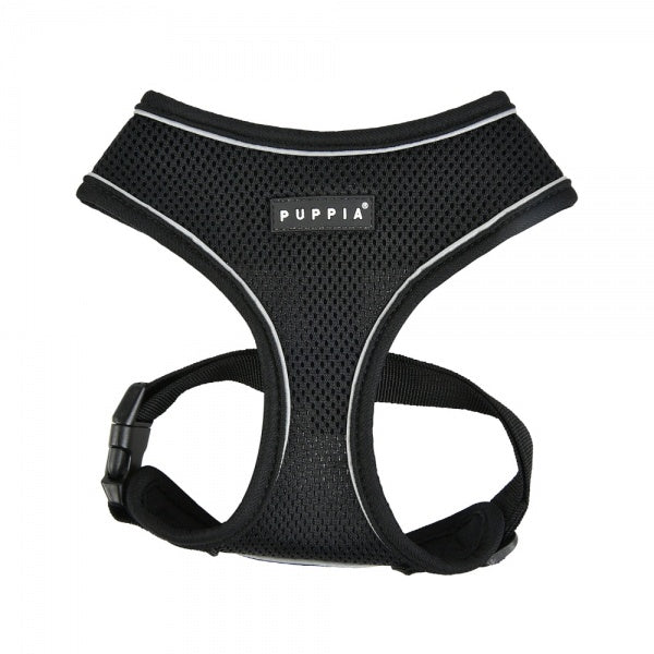 Puppia Harnesses / Haltis Black / S Puppia Soft Harness Pro