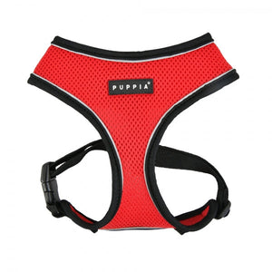 Puppia Harnesses / Haltis Red / S Puppia Soft Harness Pro