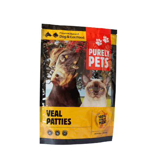 Purely Pets Frozen Food Purely Pets Veal Patties