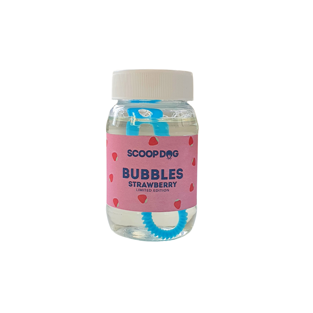 Scoop Dog Treats Strawberry Scoop Dog Bubbles