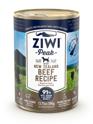 Ziwi Peak Canned Food Ziwi Peak Beef  Canned Dog Food 390g