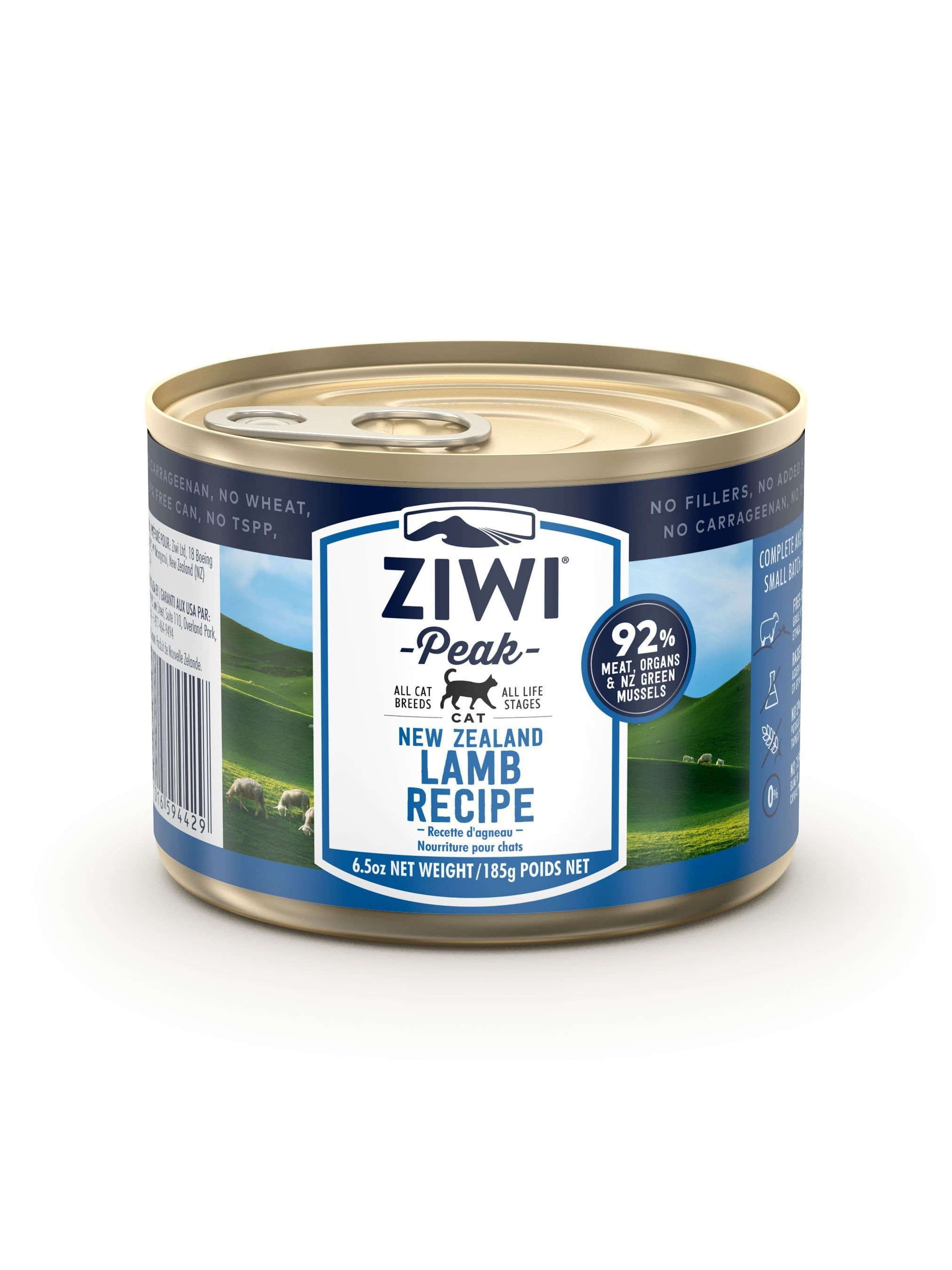 Ziwi Peak Canned Food Ziwi Peak Cat Lamb canned 185g