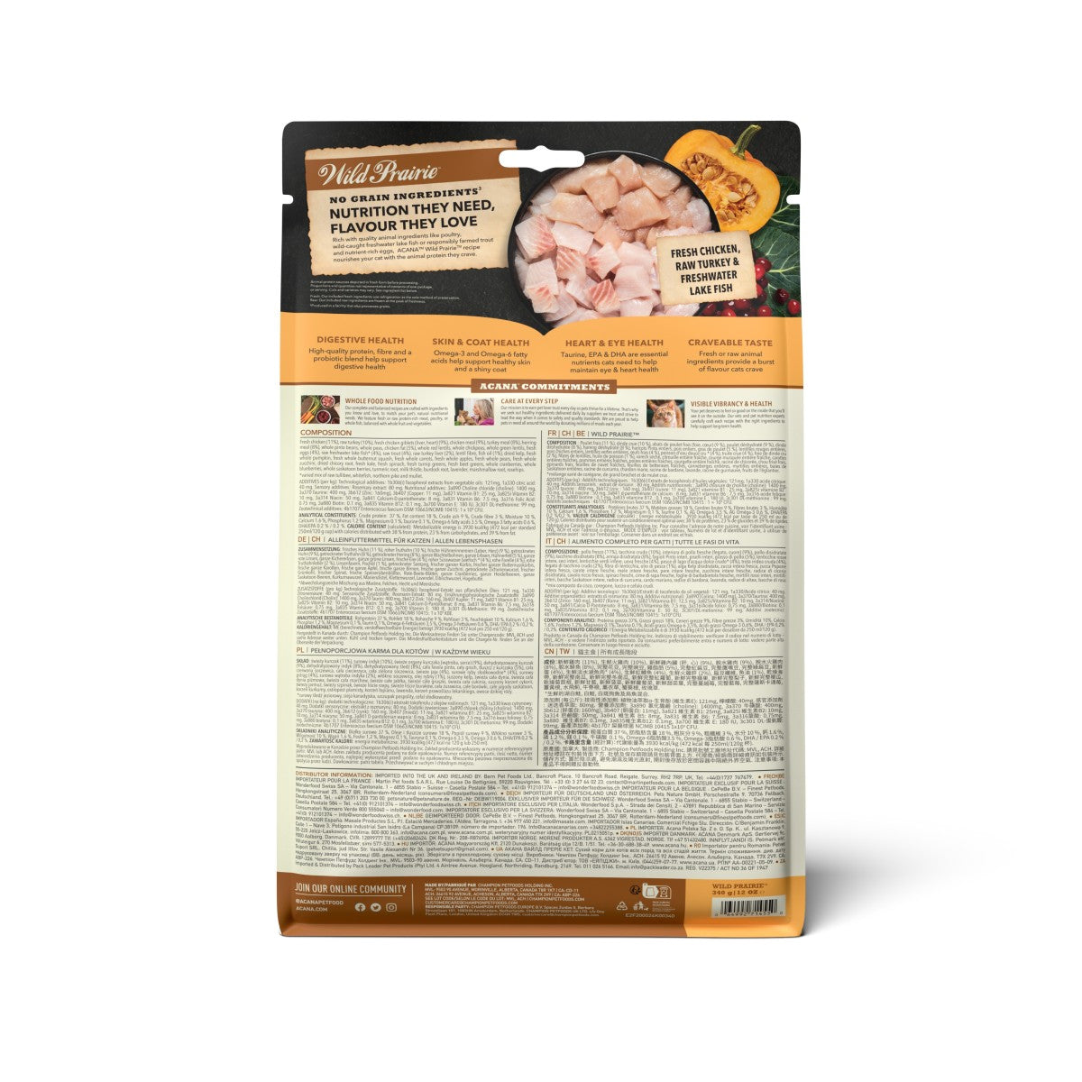 Acana Biscuits Acana Cat Food Wild Prairie