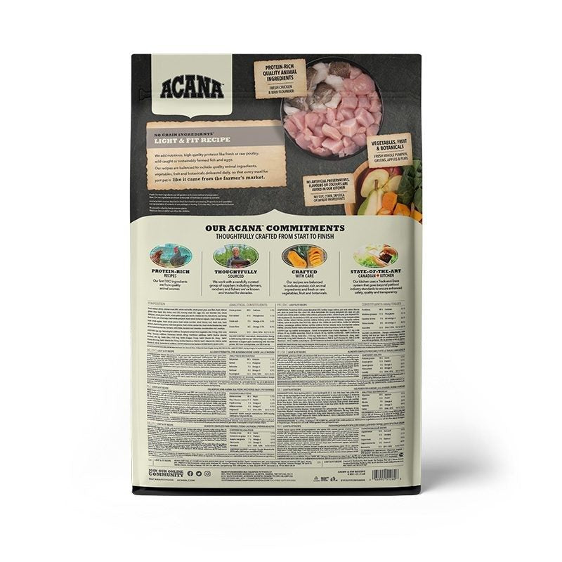 Acana Biscuits Acana Light and Fit Dog Food