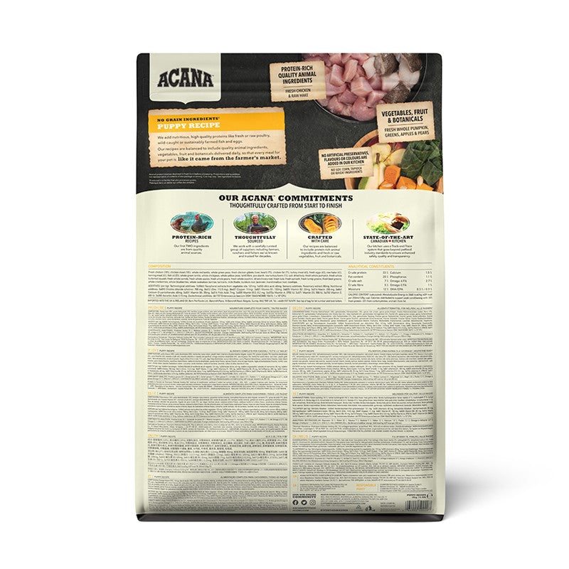 Acana Biscuits Acana Puppy Recipe