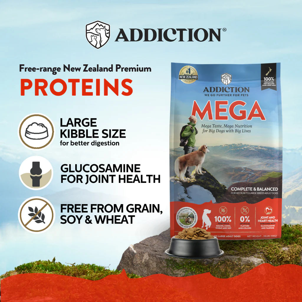 Addiction Biscuits Addiction Mega Grain Free Dog Food