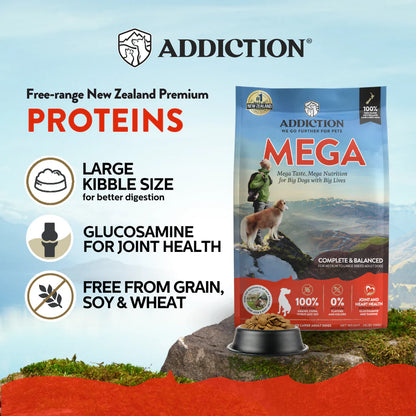 Addiction Biscuits Addiction Mega Grain Free Dog Food