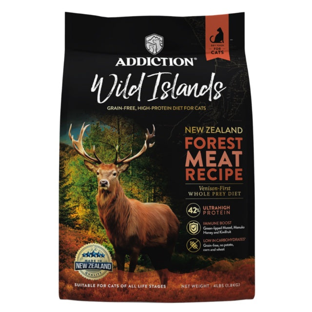 Addiction Biscuits Addiction Wild Island - Forest Meat Cat Food 1.8kg