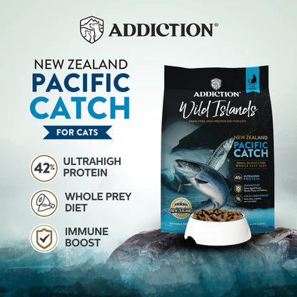 Addiction Biscuits Addiction Wild Islands - Pacific Catch Cat Food 1.8kg