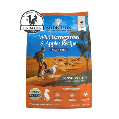 Addiction Biscuits Addiction Wild Kangaroo & Apples Dog Foods