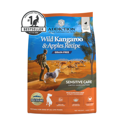 Addiction Biscuits Addiction Wild Kangaroo & Apples Dog Foods