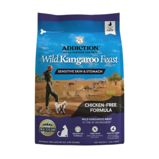 Addiction Biscuits Addiction Wild Kangaroo Feast Cat Food 1.8kg