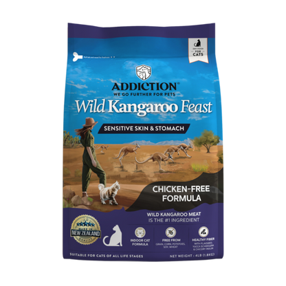 Addiction Biscuits Addiction Wild Kangaroo Feast Cat Food 1.8kg