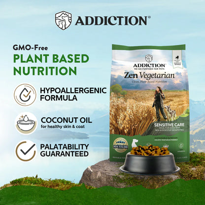 Addiction Biscuits Addiction  Zen Vegetarian Dog Food