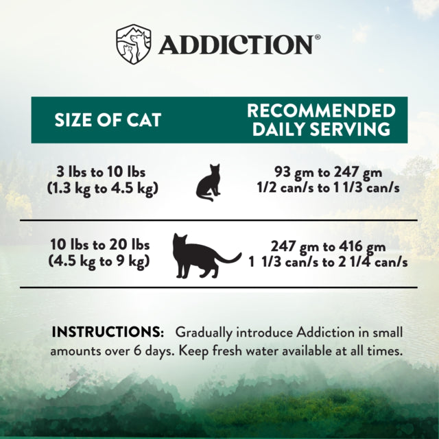 Addiction Canned Food Addiction Wild Island  - Island Birds Wet Cat Food