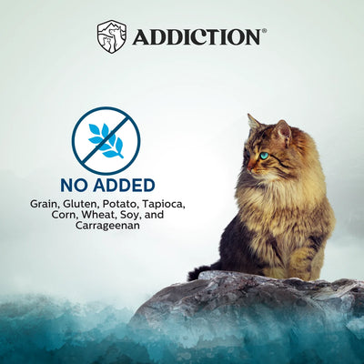 Addiction Canned Food Addiction Wild Island Pacific Catch Wet Cat Food 185g