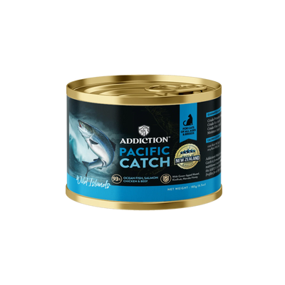 Addiction Canned Food Addiction Wild Island Pacific Catch Wet Cat Food 185g