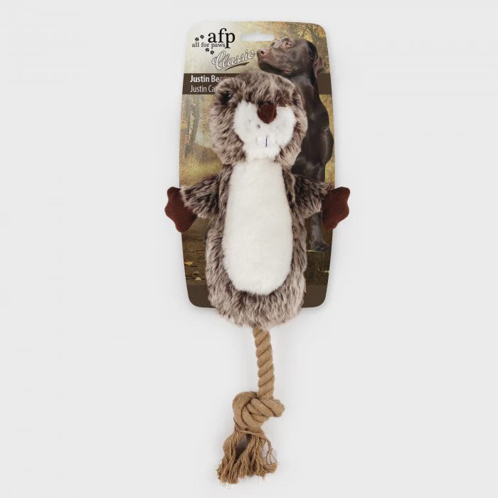 AFP Toys AFP Woodland Classic Russel Beaver Dog Toy