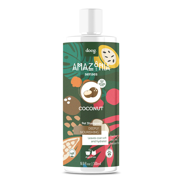 Amazonia Grooming Aids Amazonia Senses Coconut Shampoo 500ml