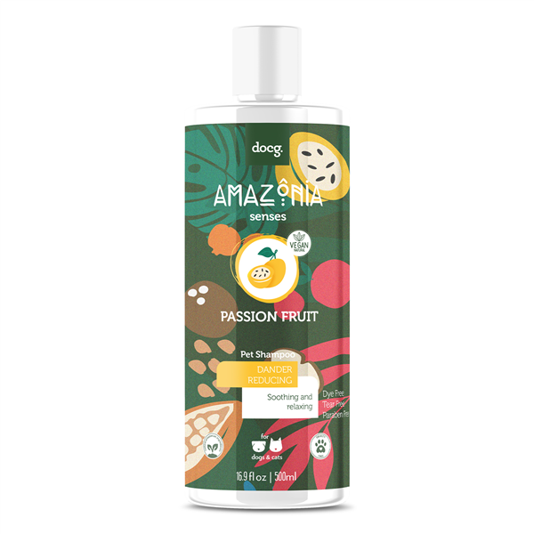 Amazonia Grooming Aids Amazonia Senses Passion Fruit Shampoo 500ml