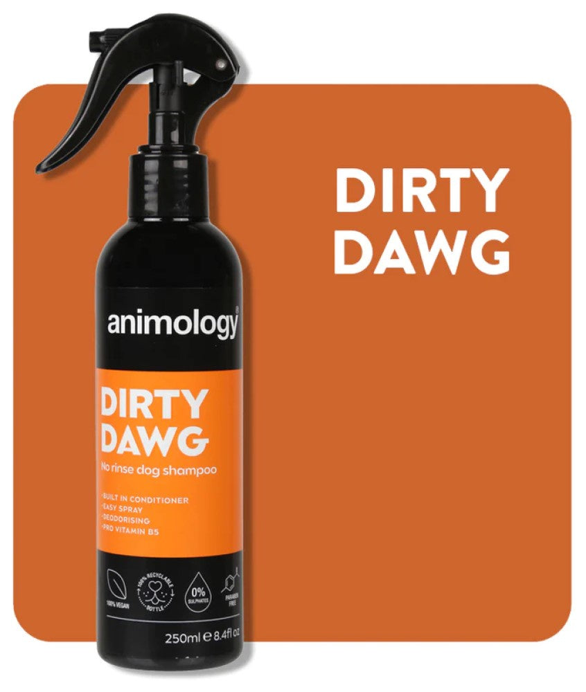 Animology Grooming Aids Animology Dirty Dawg No Rinse Shampoo 250ml