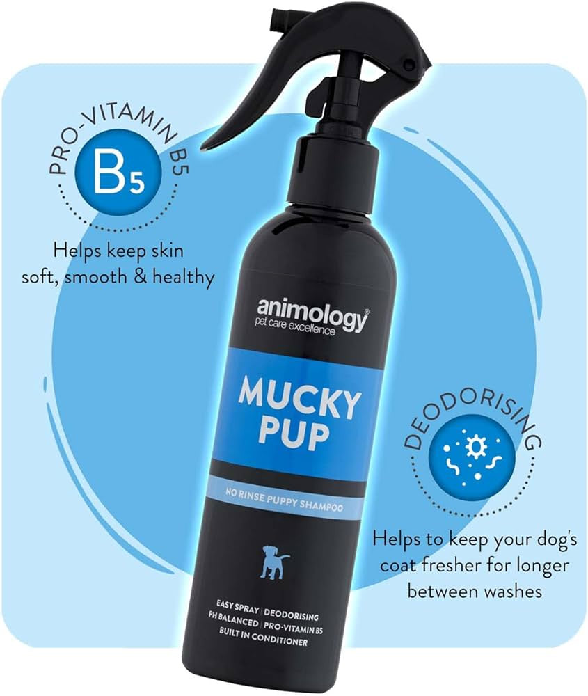 Animology Toiletries Animology Mucky Pup No Rinse Puppy Shampoo 250ml