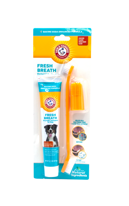 Arm & Hammer Grooming Aids Arm & Hammer Fresh Breath Dental Kit for Dogs (Chicken) 74ml