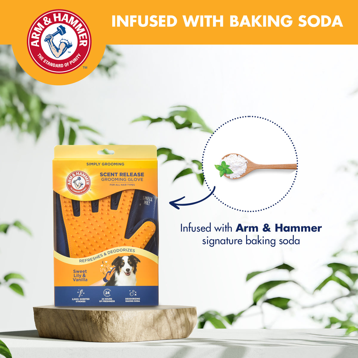 Arm & Hammer Grooming Aids Scent Release Grooming Glove