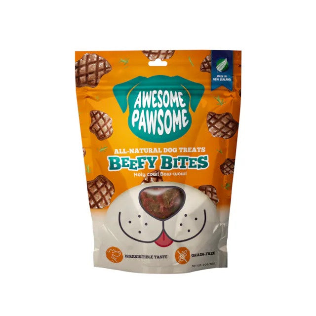 awesome pawsome Treats Awesome Pawsome Beefy Bites Dog Treats 85g