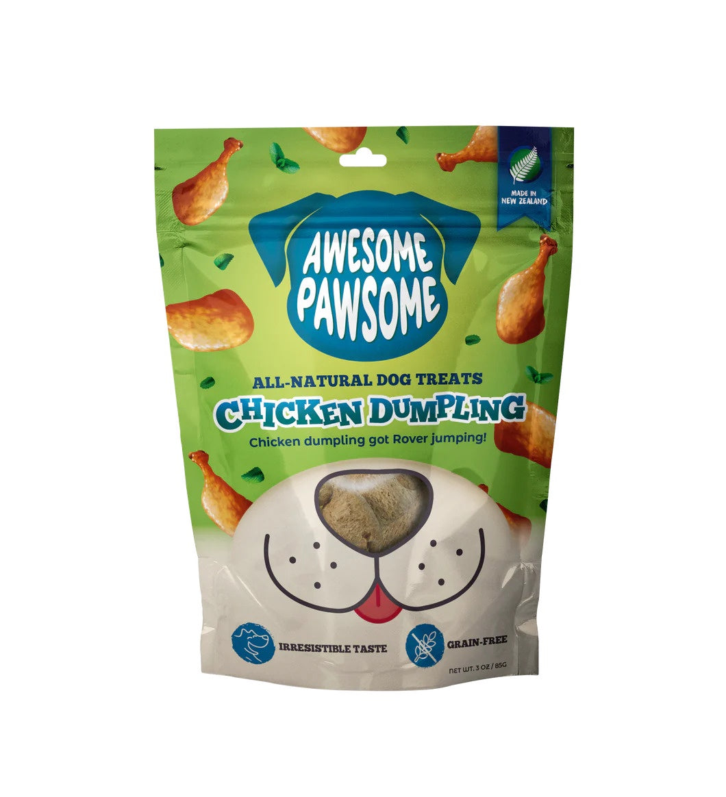 awesome pawsome Treats Awesome Pawsome Chicken Dumpling Dog Treats 85g