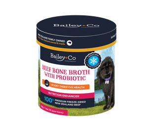 Bailey + Co Supplements Probiotic - Boost Digestive System Bailey + Co Beef Bone Broth 30g