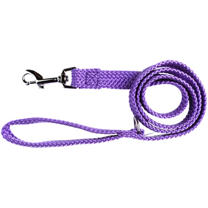 Beau Pets Collars / Leads 20mm x 180cm / Purple Beau Pets Double Nylon Webbing Lead