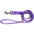 Beau Pets Collars / Leads 20mm x 180cm / Purple Beau Pets Double Nylon Webbing Lead