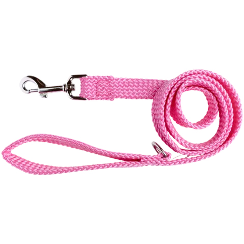 Beau Pets Collars / Leads 20mm x 180cm / Pink Beau Pets Double Nylon Webbing Lead