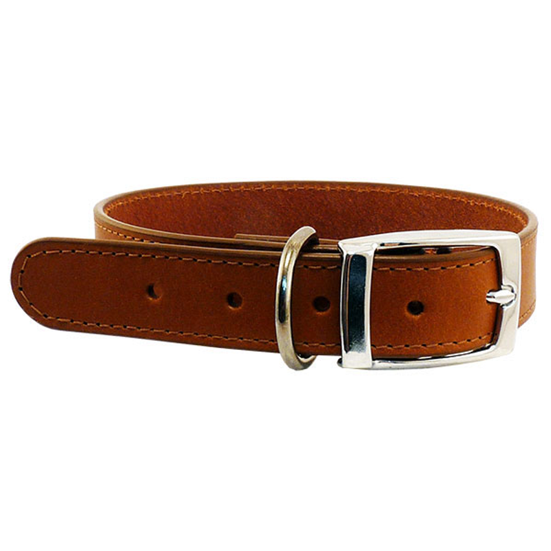 Beau Pets Collars / Leads Leather Stitched Collar