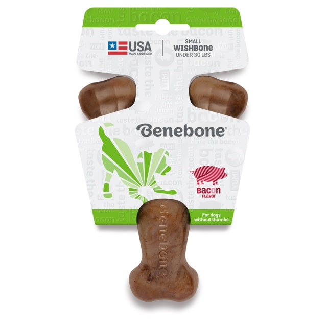 Benebone Toys Small / Bacon Benebone Wishbone Chew Toy for Dogs
