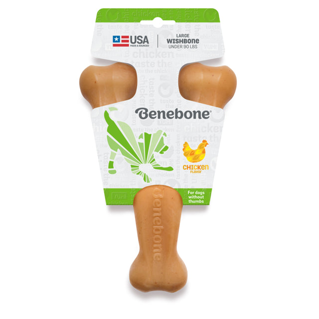 Benebone Toys Small / Bacon Benebone Wishbone Chew Toy for Dogs