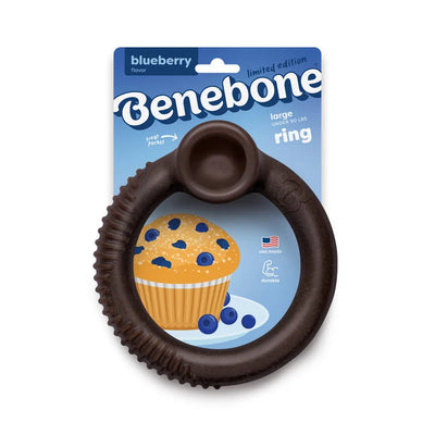 Benebone Treats Blueberry / Medium Benebone Dog Chew Ring