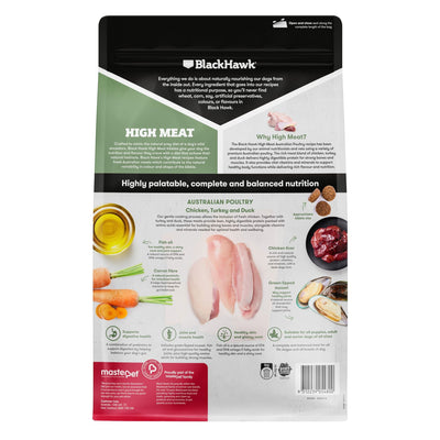 Black Hawk Biscuits Black Hawk Adult High Meat Poultry 2kg