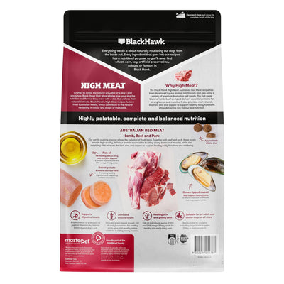 Black Hawk Biscuits Black Hawk Adult High Meat Red Meat 2kg