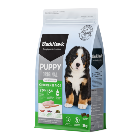 Black Hawk Biscuits Black Hawk Chicken & Rice Large Breed Puppy Food