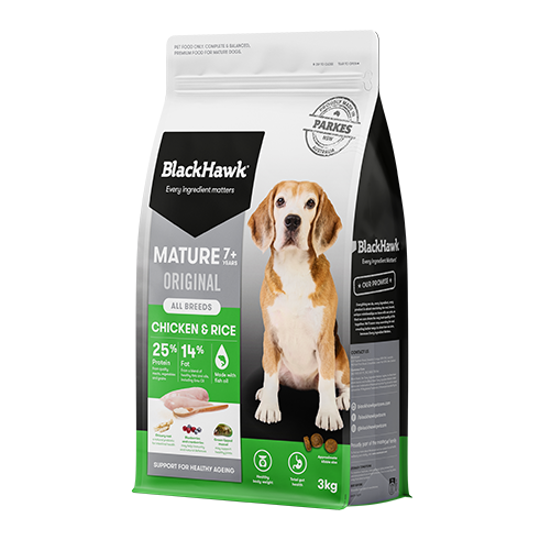 Black Hawk Biscuits Black Hawk Dog Mature  Chicken & Rice 3kg