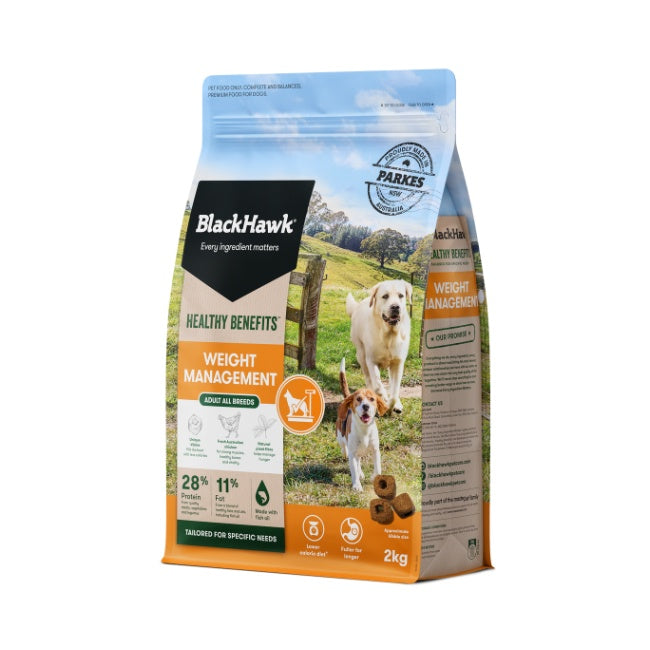 Black Hawk Biscuits Black Hawk Healthy Benefit Weight Management Dog Food 2kg