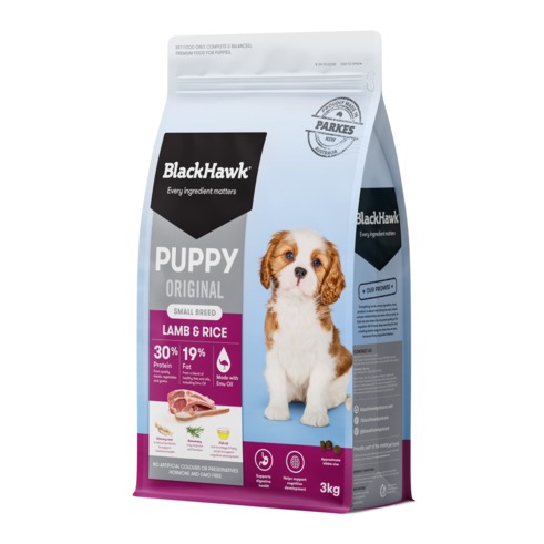 Black Hawk Biscuits Black Hawk Small Breed Puppy Food Lamb & Rice 3kg